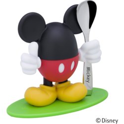 Eierbecher McEgg Mickey Mouse und Eierlöffel mit Gravur